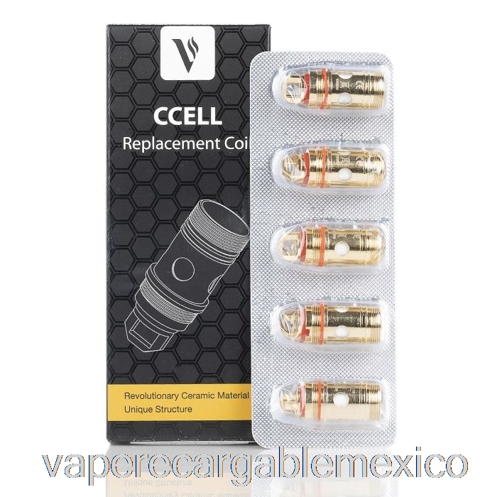 Vape Recargable Vaporesso Ccell Bobinas De Repuesto De Cerámica 0.5ohm Ss316l